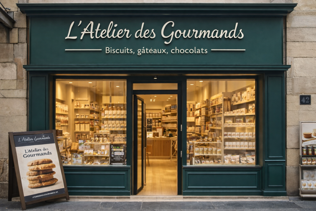 Photo de notre superbe boutique basé dans le centre de Nantes